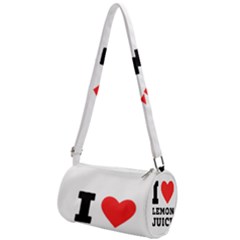 I Love Lemon Juice Mini Cylinder Bag by ilovewhateva