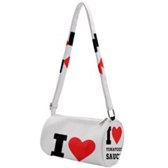 I Love Tomatoes Sauce Mini Cylinder Bag by ilovewhateva