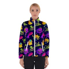 Space Patterns Women s Bomber Jacket by Amaryn4rt