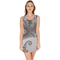 Apple Males Almond Bread Abstract Mathematics Bodycon Dress by Simbadda