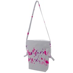 Blot-02 Folding Shoulder Bag by nateshop