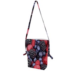 Berries-01 Folding Shoulder Bag by nateshop