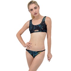 Castle Starry Night Van Gogh Parody The Little Details Bikini Set by Sarkoni