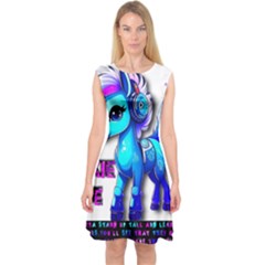 Pinkie Pie  Capsleeve Midi Dress by Internationalstore