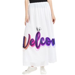 Arts Maxi Chiffon Skirt by Internationalstore