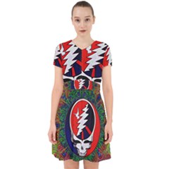 Grateful Dead - Adorable In Chiffon Dress by Sarkoni