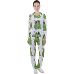 Kawaii-frog-rainy-season-japanese Casual Jacket And Pants Set by Grandong