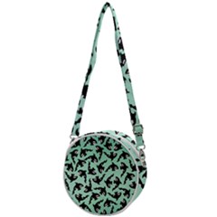 Orca Killer Whale Fish Crossbody Circle Bag by Pakjumat