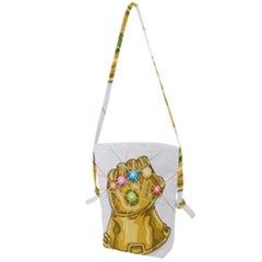 The Infinity Gauntlet Thanos Folding Shoulder Bag by Maspions