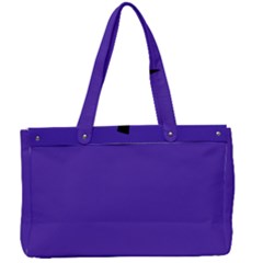 Ultra Violet Purple Canvas Work Bag by bruzer