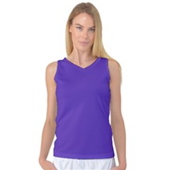 Ultra Violet Purple Women s Basketball Tank Top by Patternsandcolors