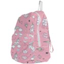 Cute Unicorn Seamless Pattern Foldable Lightweight Backpack View4