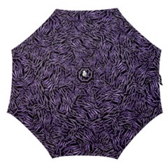 Enigmatic Plum Mosaic Straight Umbrellas by dflcprintsclothing