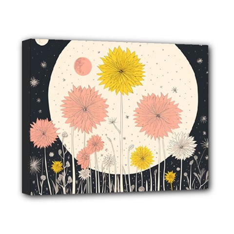 Space Flowers Universe Galaxy Canvas 10  X 8  (stretched) by Maspions