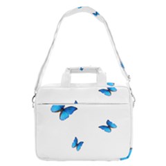 Butterfly-blue-phengaris Macbook Pro 15  Shoulder Laptop Bag by saad11