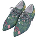 Spring small flowers Pointed Oxford Shoes View2