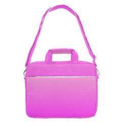 Gradient Pink - Pastel Yellow Pink Rosa Macbook Pro 15  Shoulder Laptop Bag by 2607694c