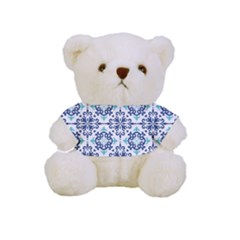 Tiles Abstract Pattern Texture Design Full Print Cuddly Teddy Bear by Salmanaz77