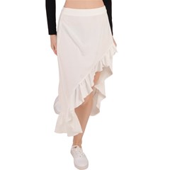 Asymmetrical Ruffle Hem Skirt  Icon