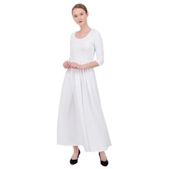 Quarter Sleeve Maxi Dress Icon