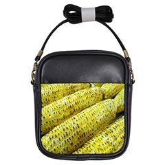 Corn Grilled Corn Cob Maize Cob Girls Sling Bags by Nexatart