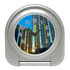 Two Abstract Architectural Patterns Travel Alarm Clocks by Simbadda