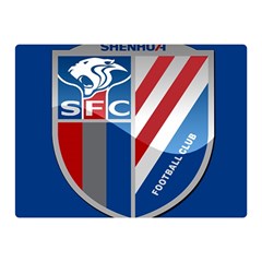 Shanghai Greenland Shenhua F C  Double Sided Flano Blanket (mini)  by Valentinaart