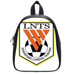 Shandong Luneng Taishan F C  School Bags (small)  by Valentinaart