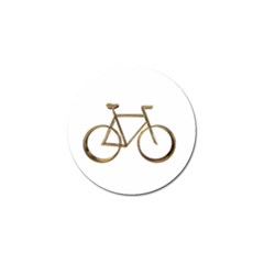 Elegant Gold Look Bicycle Cycling  Golf Ball Marker (4 Pack) by yoursparklingshop