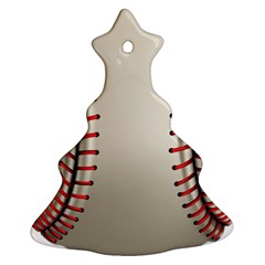 Baseball Christmas Tree Ornament (two Sides) by BangZart