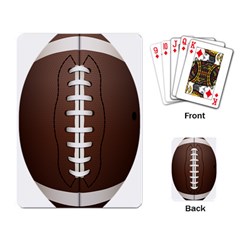 Football Ball Playing Card by BangZart