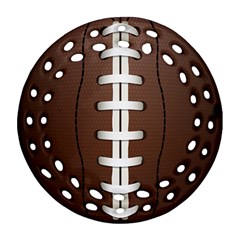 Football Ball Ornament (round Filigree) by BangZart