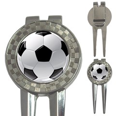 Soccer Ball 3-in-1 Golf Divots by BangZart