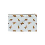 Crabs Photo Collage Pattern Design Cosmetic Bag (Small)  Back