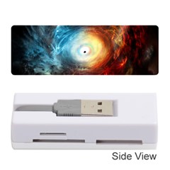 Supermassive Black Hole Galaxy Is Hidden Behind Worldwide Network Memory Card Reader (stick)  by Mariart