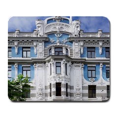 Squad Latvia Architecture Large Mousepads by Celenk