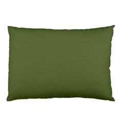 Earth Green Pillow Case (two Sides) by snowwhitegirl