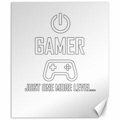 Gamer Canvas 8  X 10  by Valentinaart