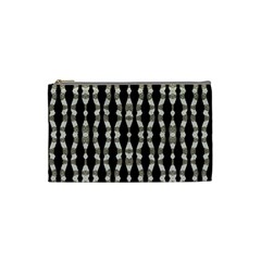 Wavy Stripes Pattern Cosmetic Bag (small)  by dflcprints