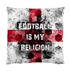 Football Is My Religion Standard Cushion Case (one Side) by Valentinaart