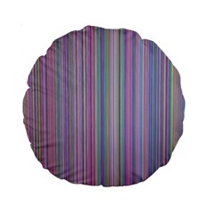 Broken Tv Screen Standard 15  Premium Round Cushions by dressshop