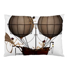 Steampunk Flyer Pillow Case by burpdesignsA