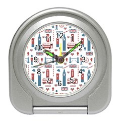 London Love Travel Alarm Clock by lucia