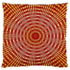 Pattern Background Structure Large Flano Cushion Case (one Side) by Bajindul