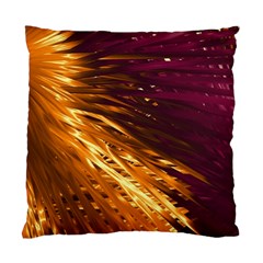 Lines Curlicue Fantasy Colorful Standard Cushion Case (one Side) by Bajindul