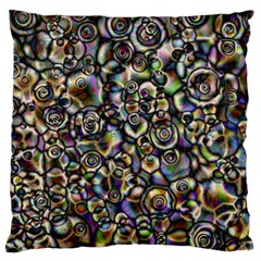 Circle Plasma Artistically Abstract Standard Flano Cushion Case (one Side) by Bajindul