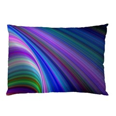 Background Abstract Curves Pillow Case by Bajindul