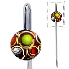 Sport Ball Tennis Golf Football Book Mark by HermanTelo