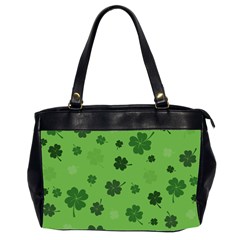 St Patricks Day Oversize Office Handbag (2 Sides) by Valentinaart