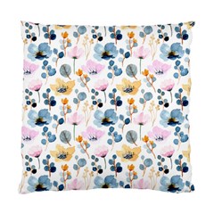 Watercolor Floral Seamless Pattern Standard Cushion Case (two Sides) by TastefulDesigns